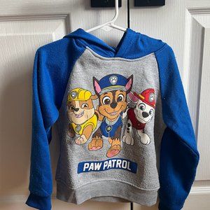 Paw Patrol Rocky Zuma Rubble Marshall Chase Hoodie Sweatshirt 5T